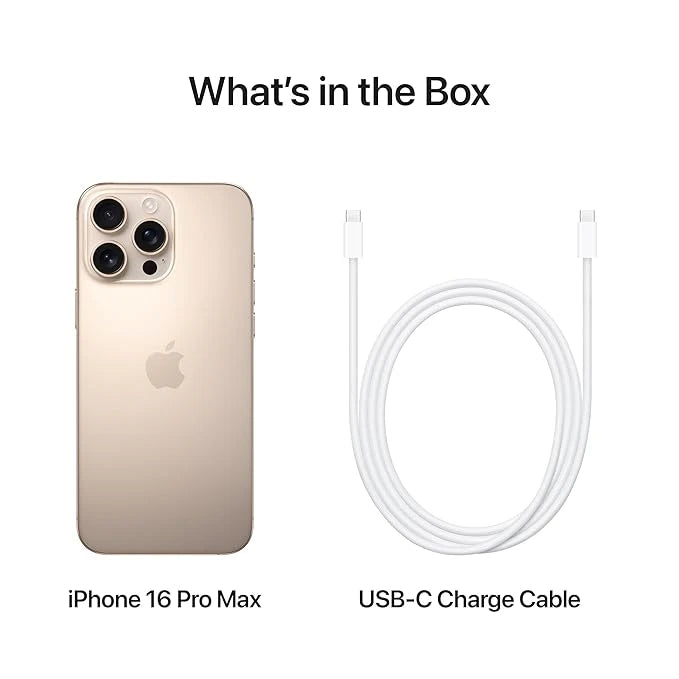 iPhone 16 Pro Max 256 GB: 5G Mobile Phone with Camera Control, 4K 120 fps Dolby