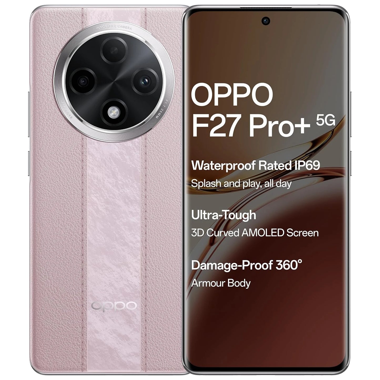 OPPO F27 Pro+ 5G Smartphone (Midnight Navy, 8GB RAM, 256GB Storage) | 6.7"