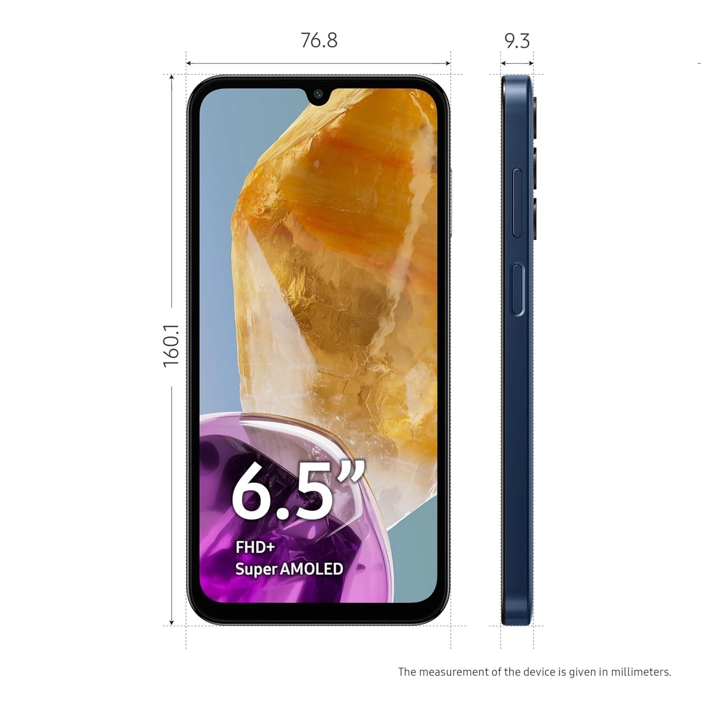 Samsung Galaxy M15 5G Prime Edition - Blue Topaz, 8GB RAM, 128GB Storage | Super