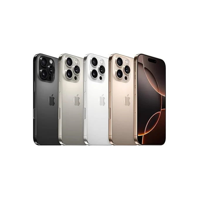 iPhone 16 Pro 128 GB: 5G Mobile Phone with Camera Control, 4K 120 fps Dolby Vision and a Huge Leap in Battery Life. Works with AirPods; White Titanium