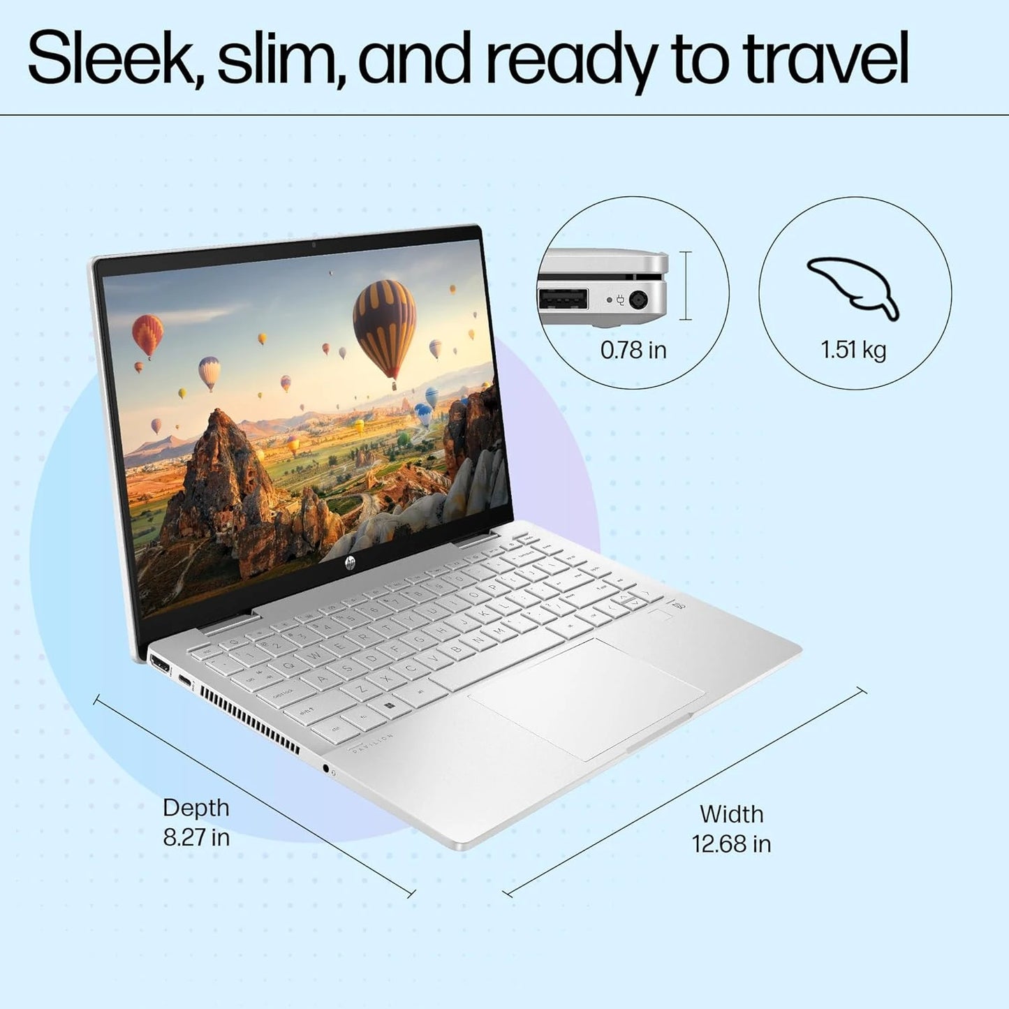 HP Pavilion x360 (Model: ek1074TU)