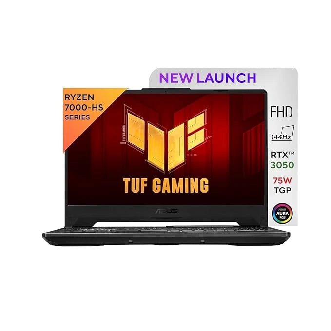 ASUS TUF Gaming A15 Laptop – 15.6-inch FHD 144Hz Display, AMD Ryzen 7 7435HS