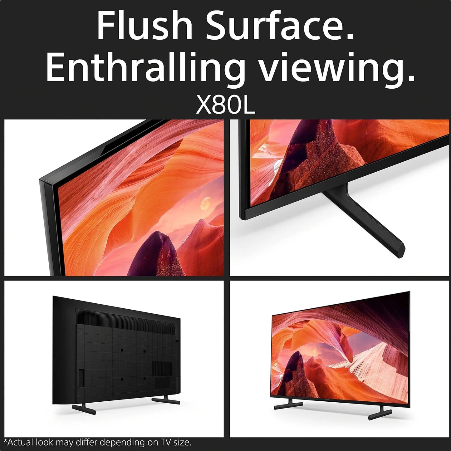 Sony Bravia 108 cm (43 inches) 4K Ultra HD Smart LED Google TV KD-43X80L (Black)