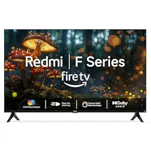 Redmi Xiaomi 80 cm (32 inches) F Series HD Ready Smart LED Fire TV (Black)