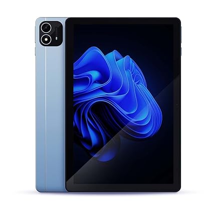 Itel PAD ONE (10.1 inch Tablet, 4GB RAM, 128 GB ROM, 4G Volte Calling) - Light Blue Bluetooth;Wi-Fi