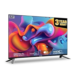 IBELL 80cm (32 inches) HD Ready Digital LED TV - Wide Screen, Digital Sound Quality (TRIDENT325NE, Black)
