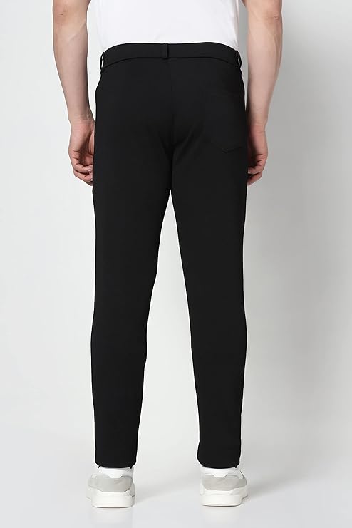 TOPLOT Men's Regular Fit Causal Trouser