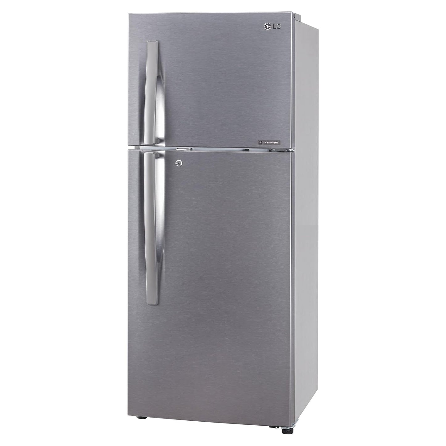 LG 240 L 3 Star Frost-Free Smart Inverter Double Door Refrigerator (GL-S292RDSX, Dazzle Steel, Convertible & Multi Air Flow Cooling)