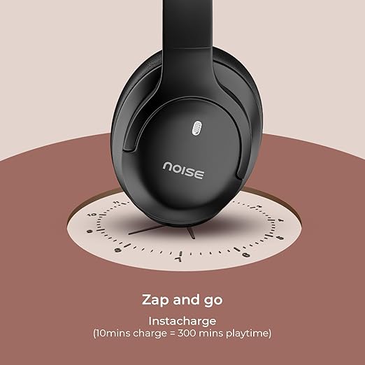 Noise Airwave Max 4 Wireless Over-Ear Headphones with 70H Playtime, ENC