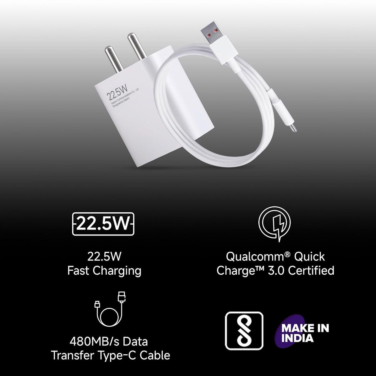 MI Xiaomi 22.5W Fast Charger