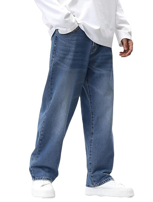Ben Martin Men's Loose Mid Rise Jeans