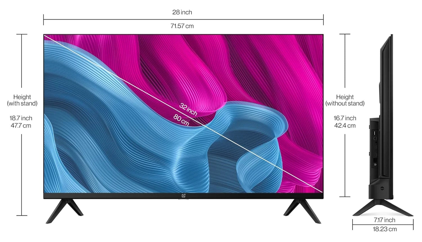OnePlus Y1S 80 cm (32 inch) HD Ready LED Smart Android TV with Android 11