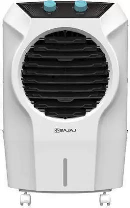 BAJAJ 42 L Room/Personal Air Cooler  (White, Shield Series Glanza 42L Personal Air Cooler)