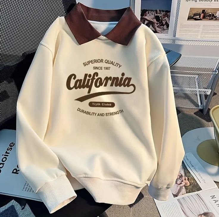 California Printed Women’s Sweatshirt | Stylish & Comfortable