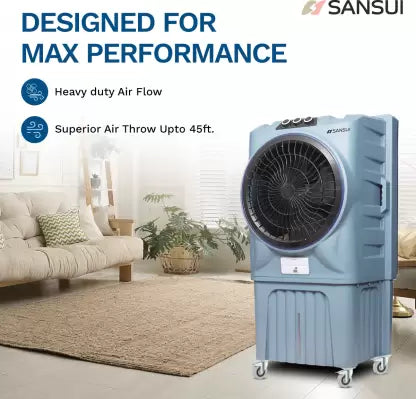 Sansui 120 L Desert Air Cooler (Grey, Desert)