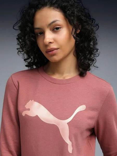 Essentials Women's PUMA Logo Crew Sweatshirt