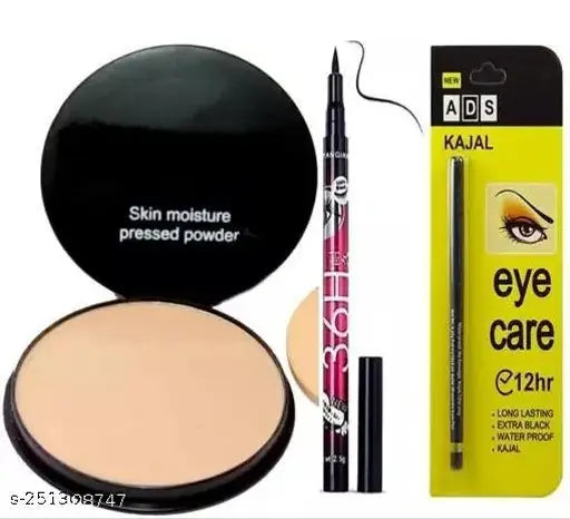 Professional Makeup Compact,36h Waterproof Gel Eyeliner With Long Lasting Kajal