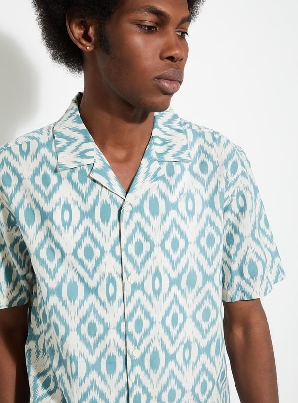 URB_N Men Regular Fit Printed Resort Shirt – Product Overview