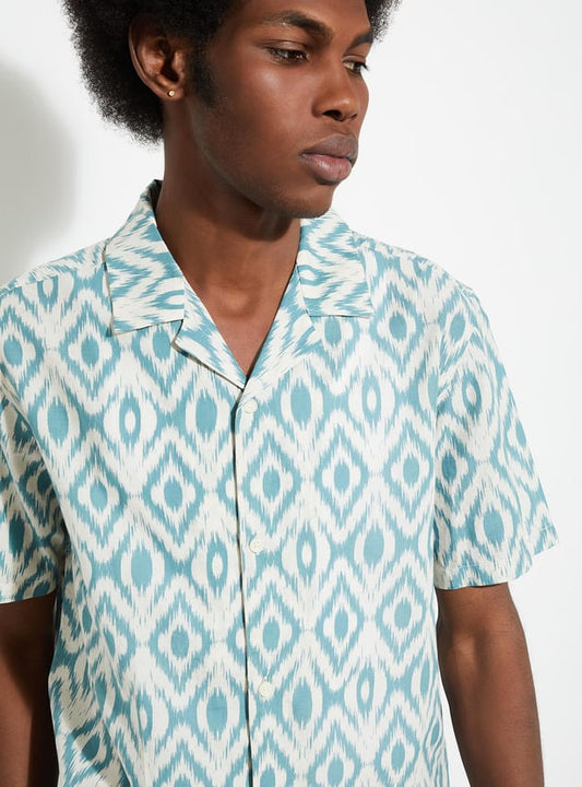 URB_N Men Regular Fit Printed Resort Shirt – Product Overview