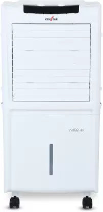 Kenstar 45 L Room/Personal Air Cooler  (White with Black Control Panel, TallDe HC 45)