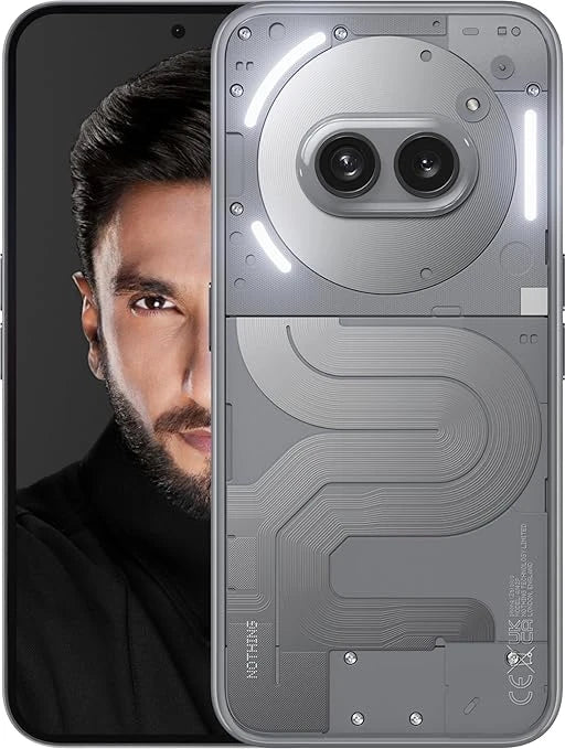 Nothing Phone (2a) Plus (Grey, 8GB RAM, 256GB Storage) | Up to 16GB RAM | Dimens