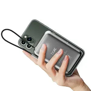 boAt Energyshroom PB330 MagnaCharge 10000 mAh Magnetic Wireless Power Bank w/ 15
