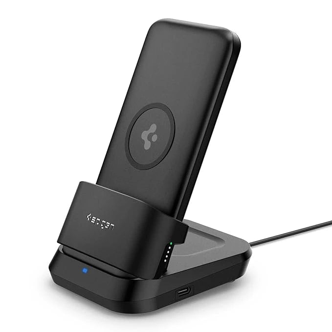 Spigen 5in1 10000mAh Wireless Power Bank with USB-C Dual Charging