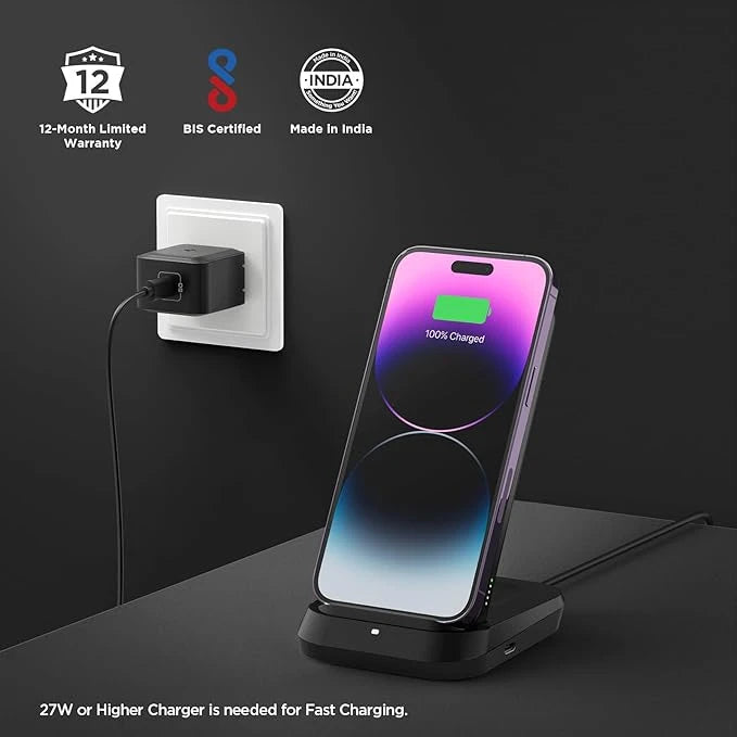 Spigen 5in1 10000mAh Wireless Power Bank with USB-C Dual Charging