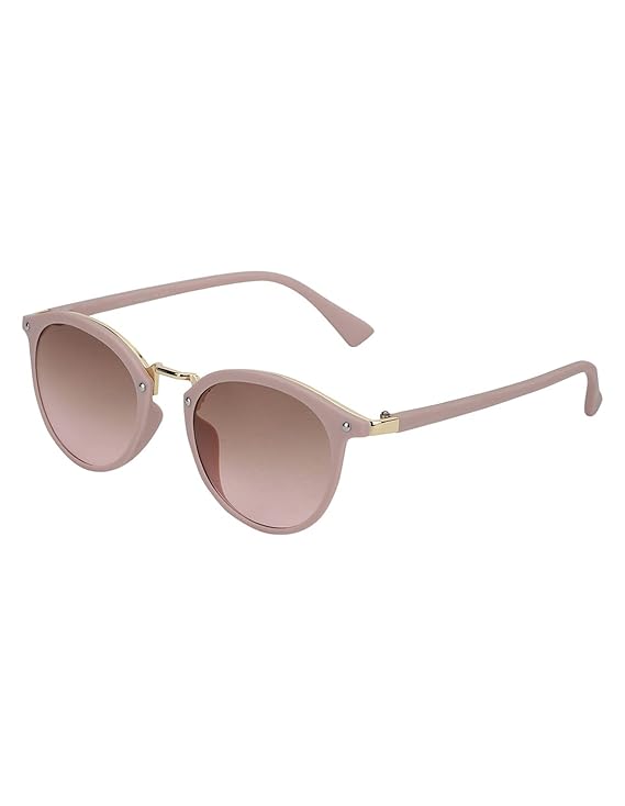 Carlton London Women Uv Protected Lens Oval Sunglasses A30152-A89, Pink
