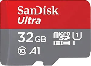 SanDisk Ultra microSD UHS-I Card 32GB, 120MB/s