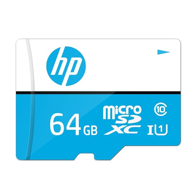 HP 64GB MicroSD Memory Card SDXC mx310 Class 10, UHS-I, U1 Card