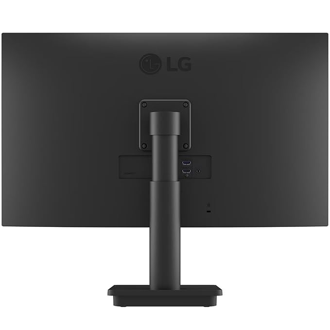 LG 24MS550-B 24 inch IPS FHD (1920x1080) Monitor 100Hz 5ms Reader Mode Tilt/Height Adjustable Stand Built in Speaker Design Control Black Stabilizer DAS Crosshair HDMI Black