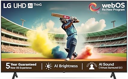 LG 126 cm (50 inches) 4K Ultra HD Smart LED TV 50UR7500PSC (Dark Iron Gray)