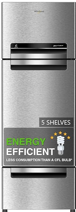 Whirlpool 270 L (Gross Capacity 300L) Frost Free Triple-Door Refrigerator (FP 313D PROTTON ROY ALPHA STEEL (Z)