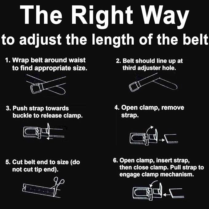 ZORO Men's Vegan Leather Belt for Men, Formal/Casual,Autolock,Black | Fit on up to 38 Inches Waist size