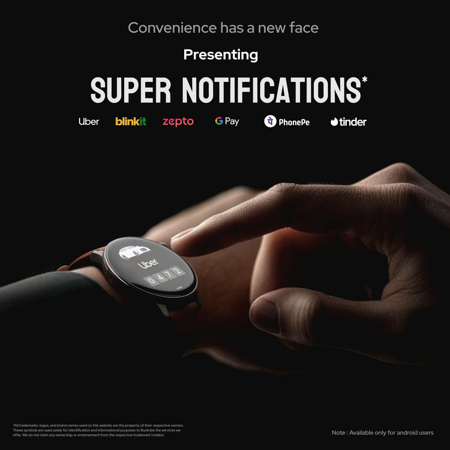 Noise Pro 6R 1.46" AMOLED Smart Watch, 1000 NITS, Powered by AI Pro, Built-in GPS, Strava Integration, Stainless Steel Dial, Video Watch Faces, 3ATM, Emergency SOS, TWS Connectivity (Jet Black) - Image 5