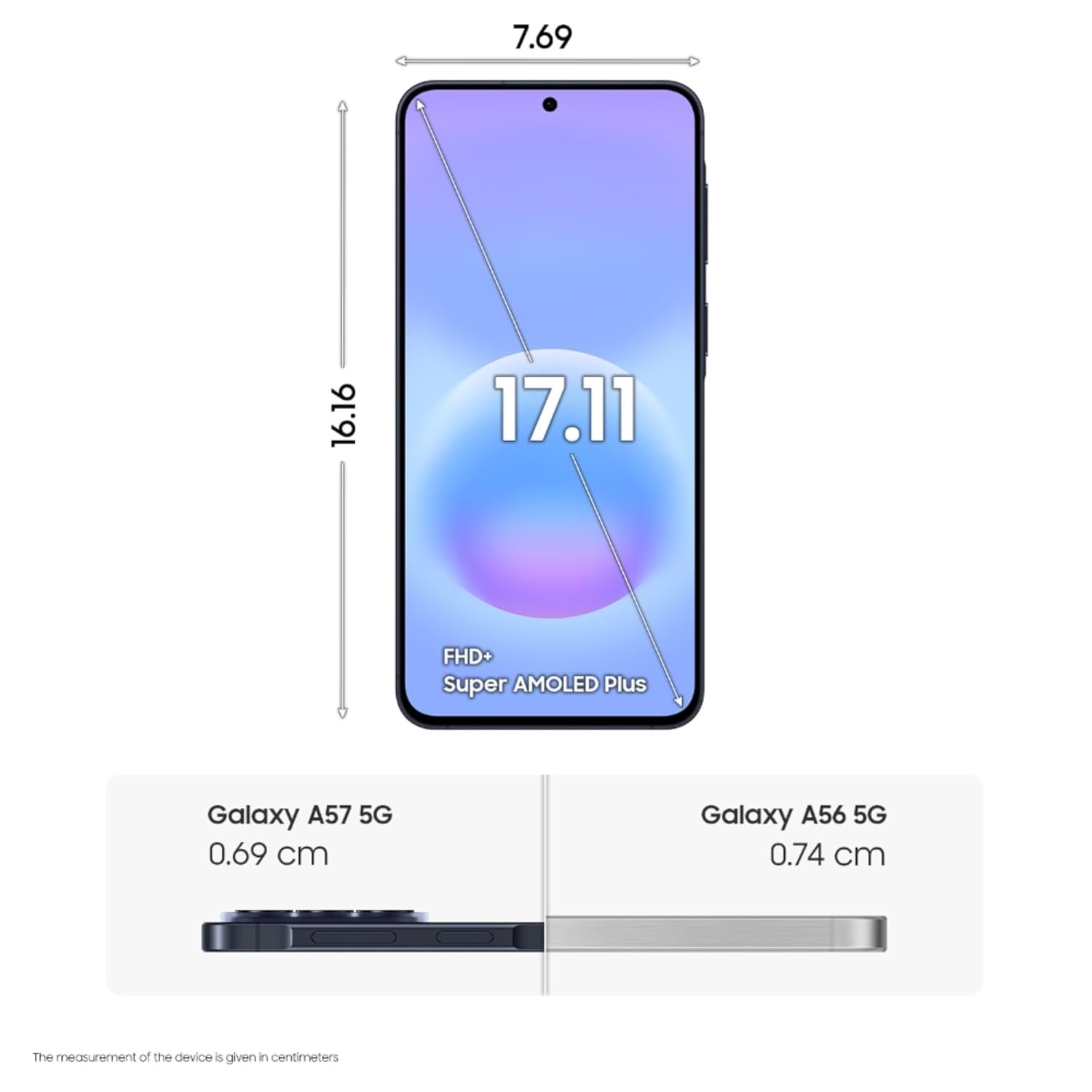 Samsung Galaxy A57 5G (Awesome Navy, 12GB RAM, 256GB Storage), Agentic AI, Triple Camera with Nightography Video, 2 Days Battery Life, 6 Gen OS Upgrades, IP68, 6.9mm Sleek, with No Cost EMI - Image 5