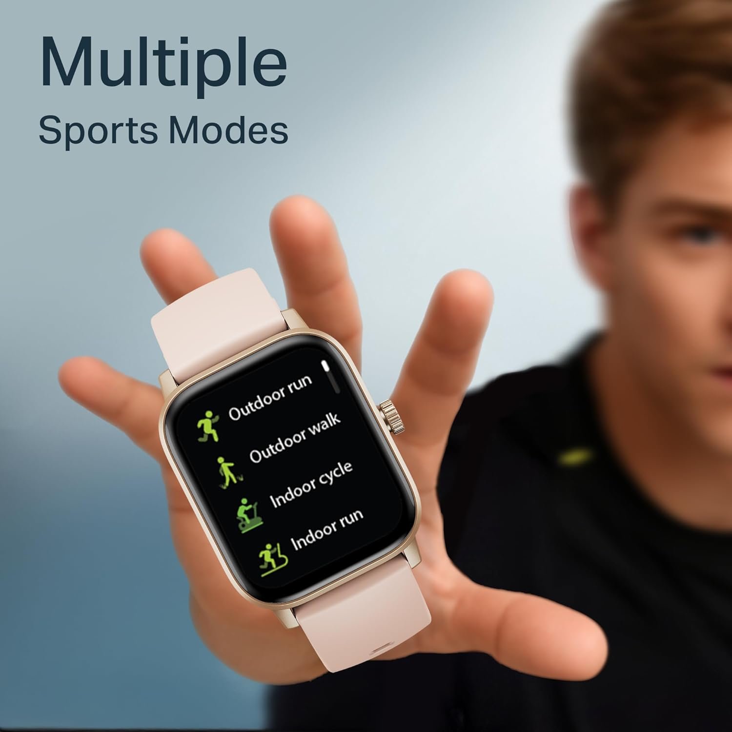 Boat Wave Call 3 Smartwatch 1.83” HD Display with Animated Watch Faces; BT Calling, Functional Crown, Multiple Sports Modes, IP68, HR, SpO2 Monitor, Smart Watches for Men & Women (Spring Blossom) - Image 8