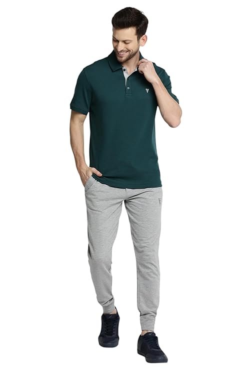 Van Heusen Men’s Polo T-Shirt | Athleisure |Ultra Soft Handfeel | Lightweight | Regular Fit| Short Sleeve| Breathable Fabric | Activewear| Solid Colors |Style 60033 - Image 3