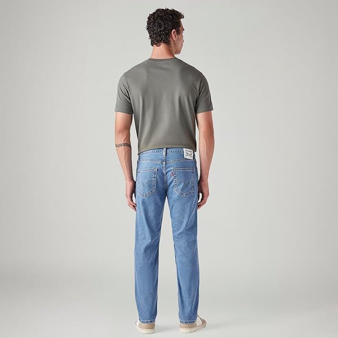 Levi's Men's 511 Slim Fit Mid Rise Blue Jeans - Image 4