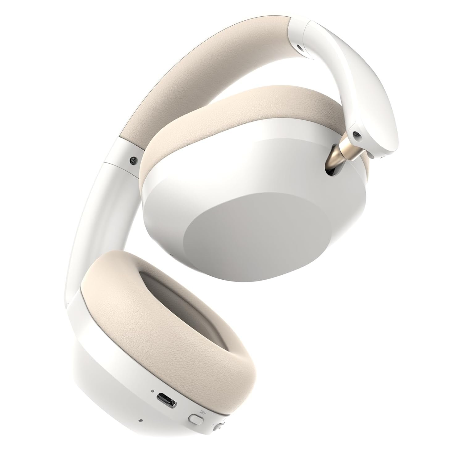 realme TechLife Studio H1 Over The Ear Over Ear Wireless Headphone with 70Hours Playtime 360° Spatial Audio, 40mm Drivers, 80ms Superlow Latency, 43 dB Adaptive ANC-White - Image 7