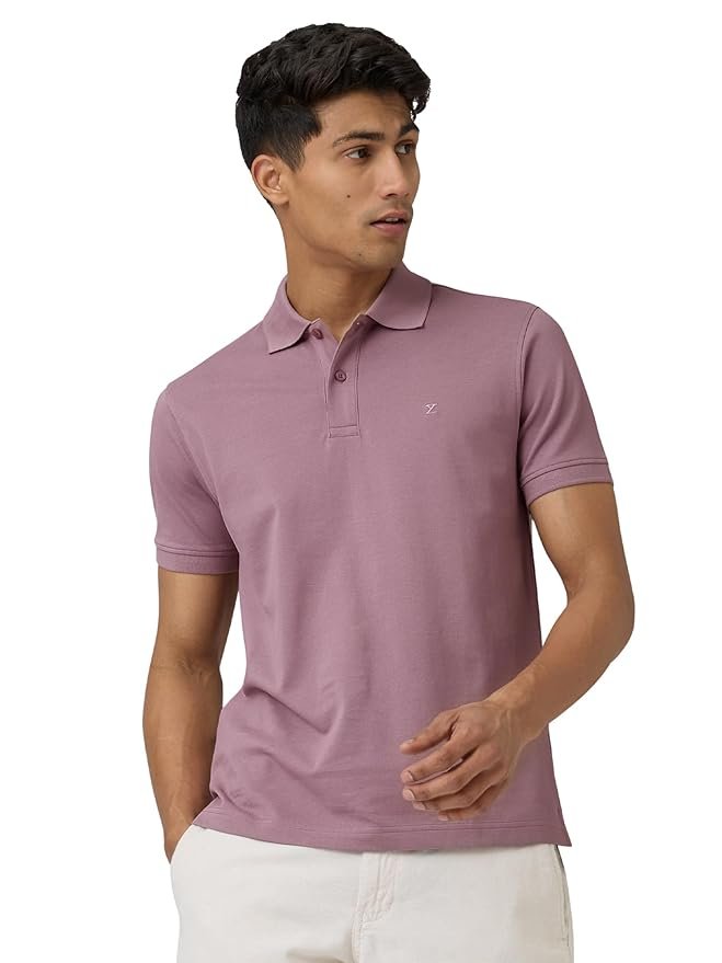 XYXX Men's Nova 100% Combed Cotton Regular Fit Polo T-Shirt - Image 3