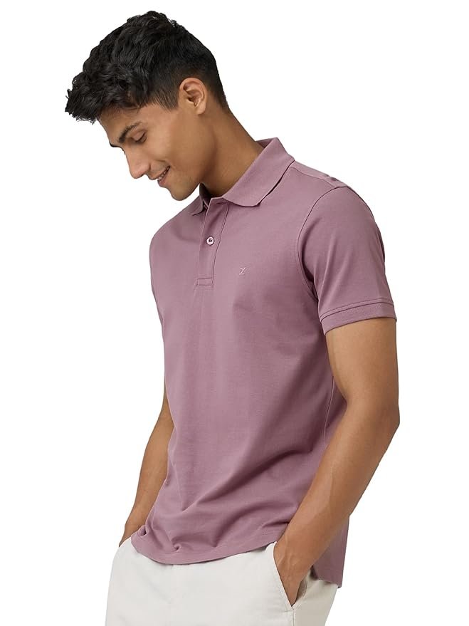 XYXX Men's Nova 100% Combed Cotton Regular Fit Polo T-Shirt - Image 4