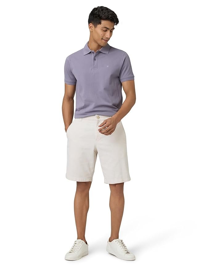 XYXX Men's Nova 100% Combed Cotton Regular Fit Polo T-Shirt - Image 5