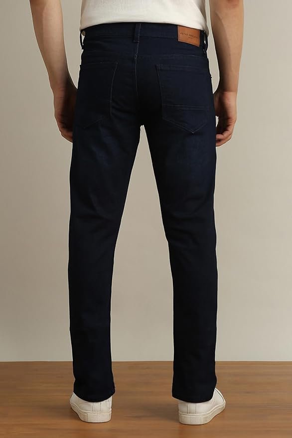 Peter England Men's Slim Tapered Jeans | Denim | Casual Wear | Modern Fit - Image 5
