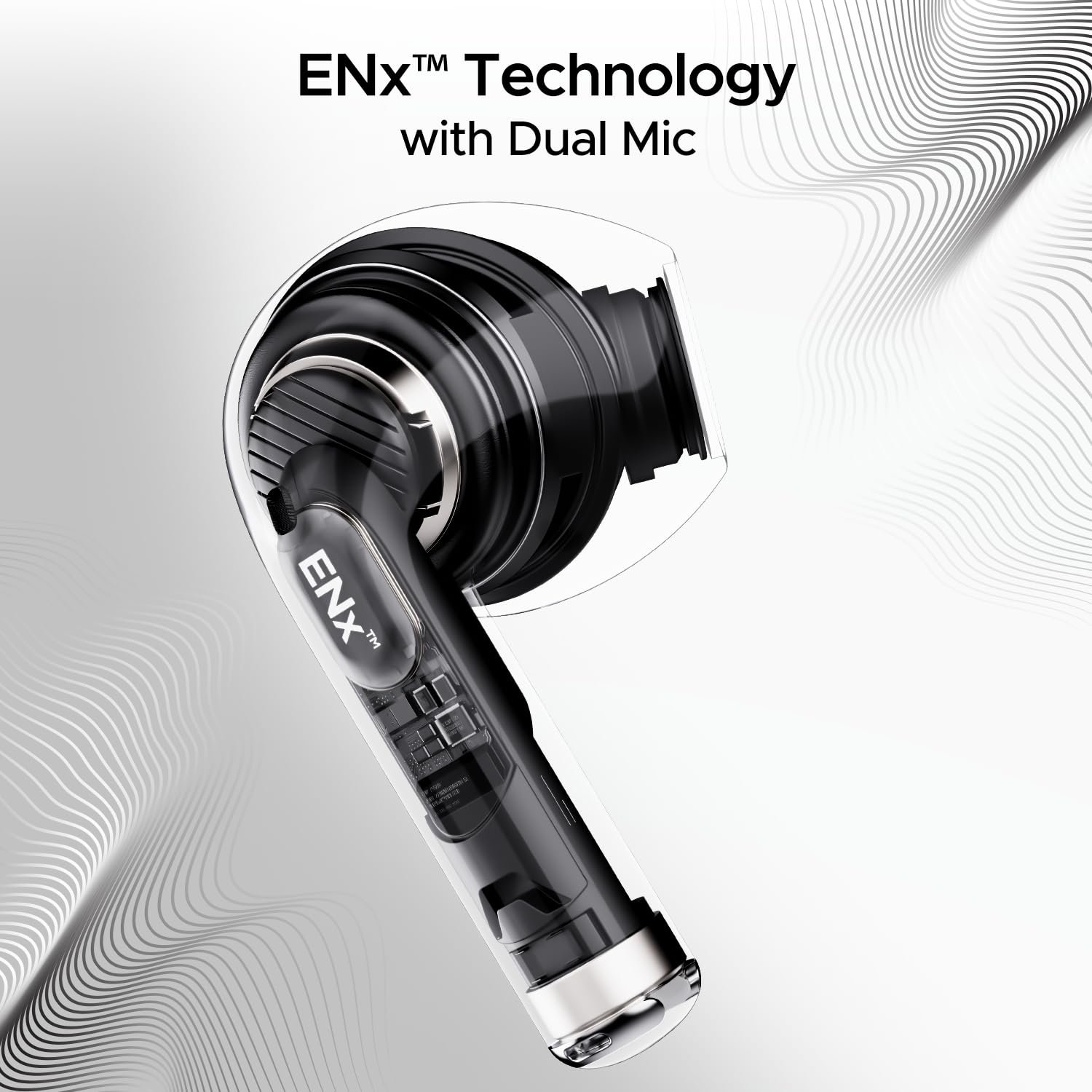 Boat Airdopes Joy, 35Hrs Battery, Fast Charge, IWP Tech, Low Latency, 2Mic ENx, Type-C Port, v5.3 Bluetooth Earbuds, TWS Ear Buds Wireless Earphones with mic(Jet Black) - Image 7