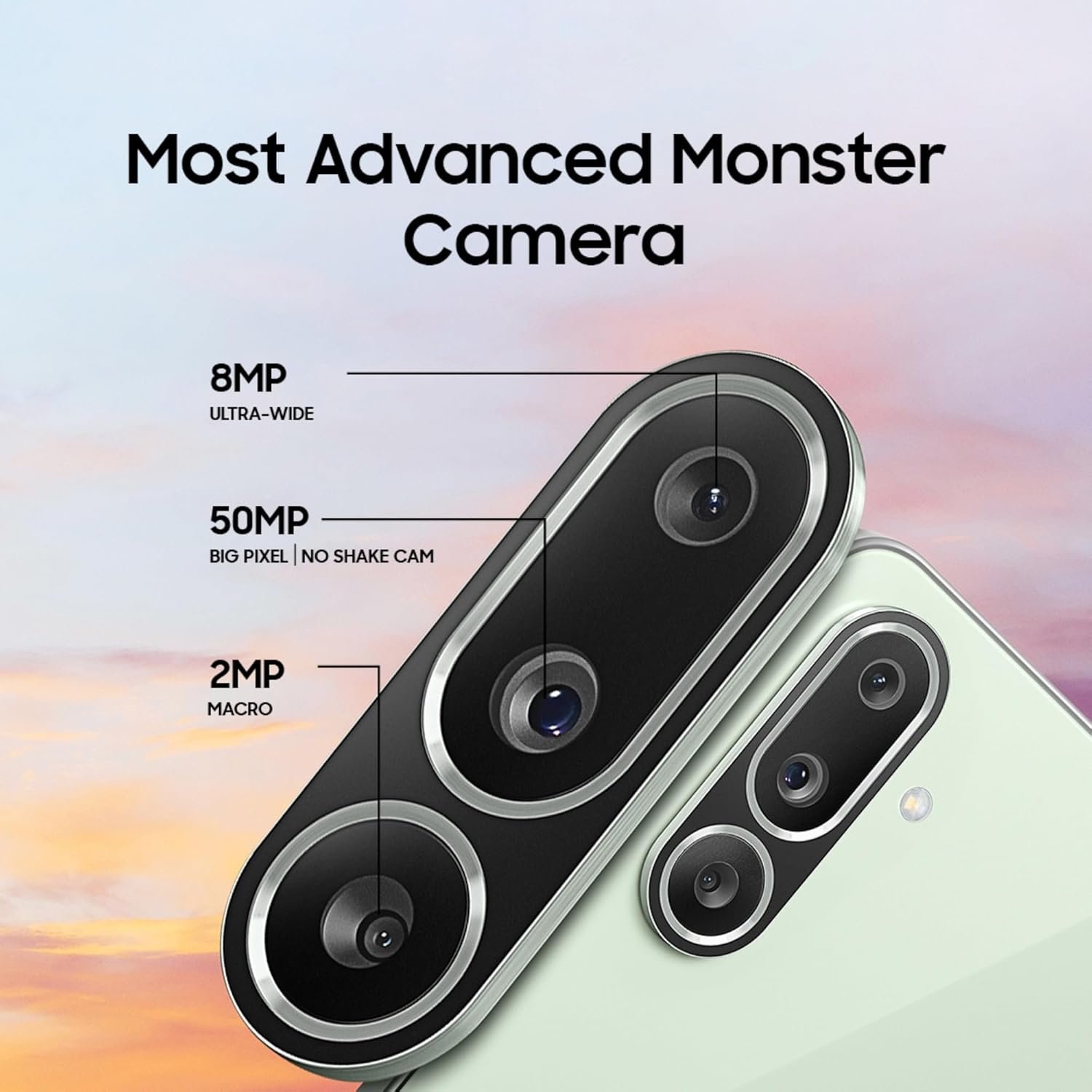 Samsung Galaxy M56 5G Mobile (Black, 8GB RAM, 128GB Storage)| Segment's Slimmest | Gorilla Glass Victus+| 10 Bit HDR Video| 50MP Camera| AI | Vapour Cooling Chamber| Lag-Free Gaming| Without Charger - Image 4