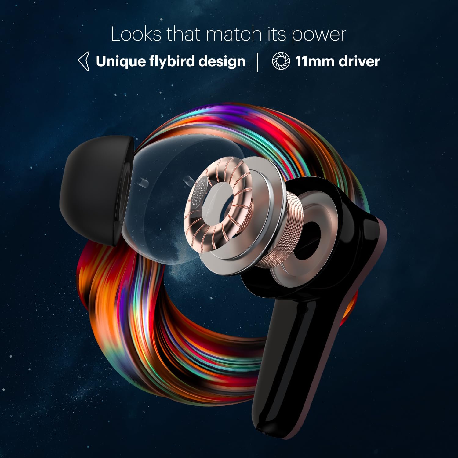 Noise Buds VS102 Plus Wireless Earbuds, Bluetooth Earbuds with 70H Playtime, Quad Mic ENC for Clear Calls, 11mm Drivers, Deep Bass, Instacharge, Bluetooth v5.3 (Deep Wine) - Image 3