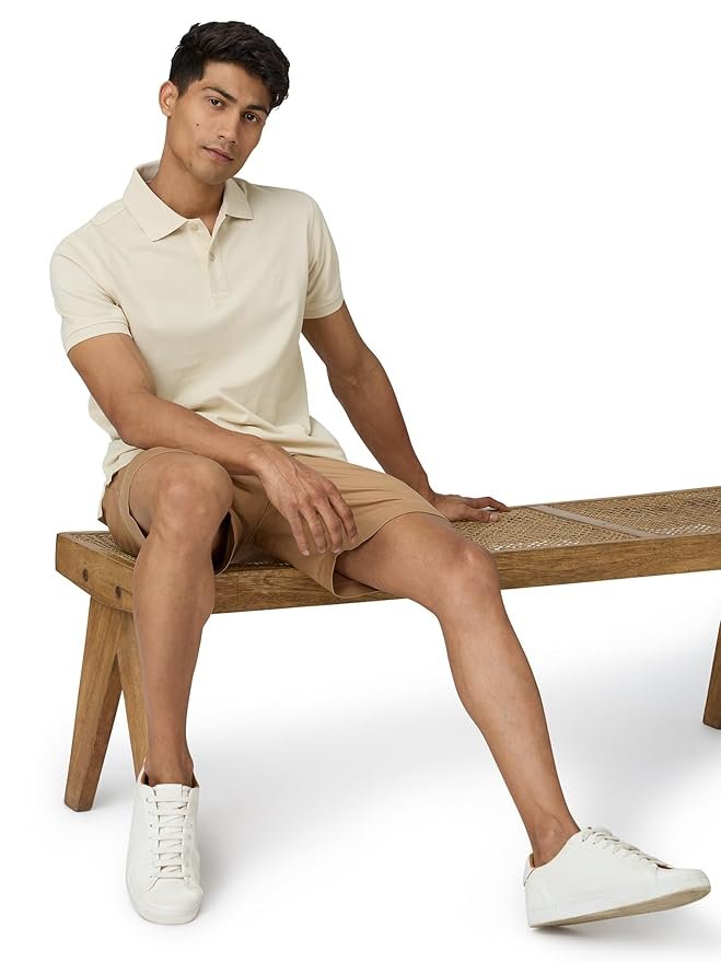 XYXX Men's Nova 100% Combed Cotton Regular Fit Polo T-Shirt - Image 4