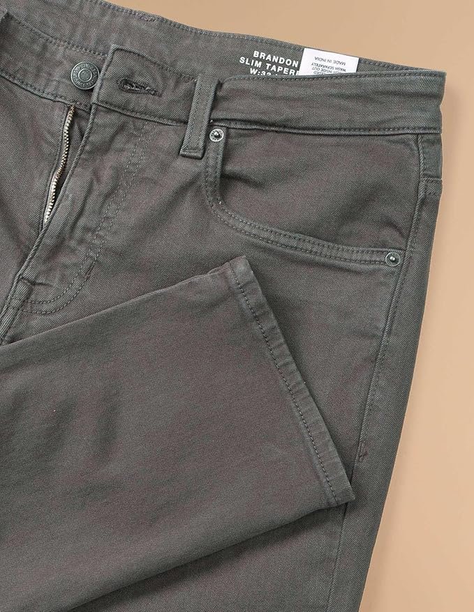 U.S. Polo Assn. Slim Fit Jeans for Men, Mid-Rise Waist, Stylish Mens Jeans for Office & Regular Wear - Image 6